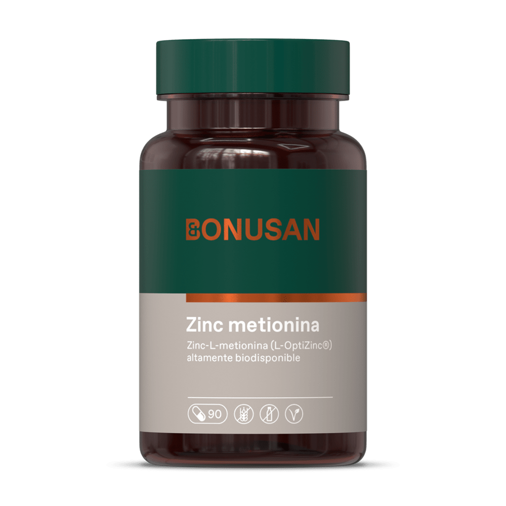 Zincmetionina 15 mg 90 Tabletas | Bonusan - Dietetica Ferrer