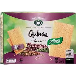 Tostadas Ligeras de Quinoa 200 gr | Santiveri - Dietetica Ferrer