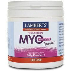 Myo Inositol en Polvo 200 gr | Lamberts - Dietetica Ferrer