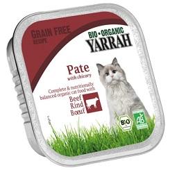 Patepara gatos con Ternera y Pollo Bio 100 gr | Yarrah - Dietetica Ferrer