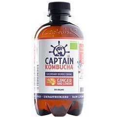 Te Kombucha Jengibre y Limon Bio 400 ml | Captain Kombucha - Dietetica Ferrer