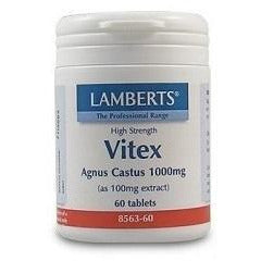 Vitex Agnus Castus 1000mg 60 Capsulas | Lamberts - Dietetica Ferrer