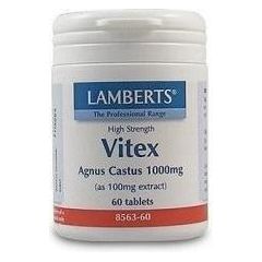 Vitex Agnus Castus 1000mg 60 Capsulas | Lamberts - Dietetica Ferrer