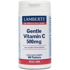 Gentle Vitamina C 500 mg 100 Tabletas | Lamberts - Dietetica Ferrer