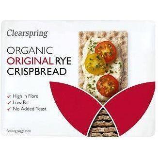 Pan Crujiente de Centeno Bio 200 gr | Clearspring - Dietetica Ferrer