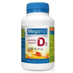 Vitamina D3 1000 Ui Megamol 100 Capsulas | Tegor - Dietetica Ferrer