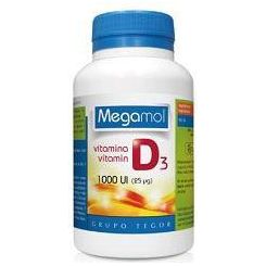 Vitamina D3 1000 Ui Megamol 100 Capsulas | Tegor - Dietetica Ferrer