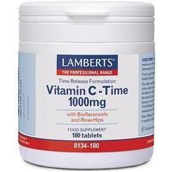 Vitamina C 1000 mg LS con Bioflavonoides y Escaramujo | Lamberts - Dietetica Ferrer