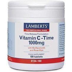 Vitamina C 1000 mg LS con Bioflavonoides y Escaramujo | Lamberts - Dietetica Ferrer