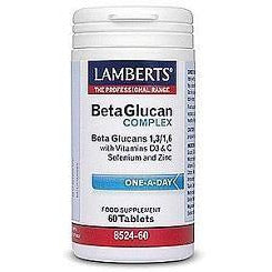 Complejo de Beta Glucanos 60 Capsulas | Lamberts - Dietetica Ferrer