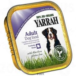 Pate para perros con Pollo y Pavo Bio 150 gr | Yarrah - Dietetica Ferrer