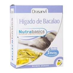 Higado Bacalao 90 Perlas | Drasanvi - Dietetica Ferrer