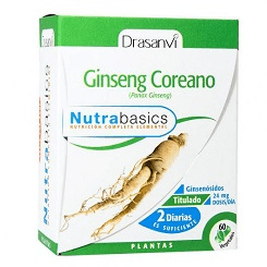 Ginseng Coreano 60 Capsulas | Drasanvi - Dietetica Ferrer