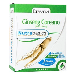 Ginseng Coreano 60 Capsulas | Drasanvi - Dietetica Ferrer