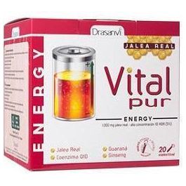 Vitalpur Energy 20 Viales | Drasanvi - Dietetica Ferrer