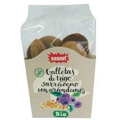 Galletas de Trigo Sarraceno con Arandanos 150 gr | Sanavi - Dietetica Ferrer
