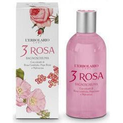 3 Rosa Gel de Baño 250 ml | L’Erbolario - Dietetica Ferrer