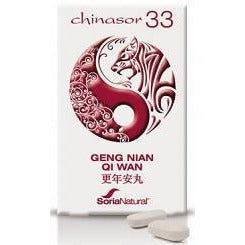 Chinasor 33 Geng Nian Qi Wan 30 Comprimidos | Soria Natural - Dietetica Ferrer