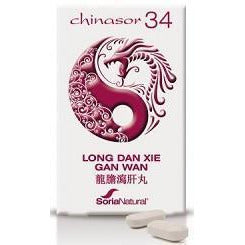Chinasor 34 Long San Xie Gan Wan 30 Comprimidos | Soria Natural - Dietetica Ferrer