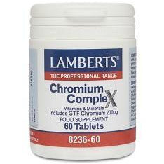 Complejo de Cromo 60 Tabletas | Lamberts - Dietetica Ferrer