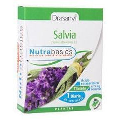 Salvia 30 Capsulas Nutrabasics | Drasanvi - Dietetica Ferrer
