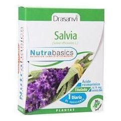 Salvia 30 Capsulas Nutrabasics | Drasanvi - Dietetica Ferrer