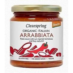 Salsa Arrabbiata Demeter Bio 300 gr | Clearspring - Dietetica Ferrer