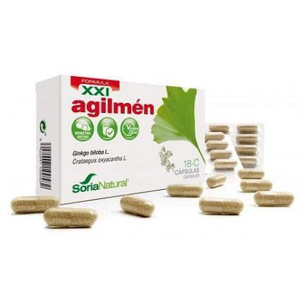 18-C Agilmen 30 Capsulas | Soria Natural - Dietetica Ferrer