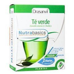 Te Verde 60 Capsulas Nutrabasics | Drasanvi - Dietetica Ferrer