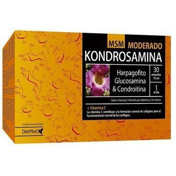 Kondrosamina Msm Moderado 30 Ampollas | Dietmed - Dietetica Ferrer