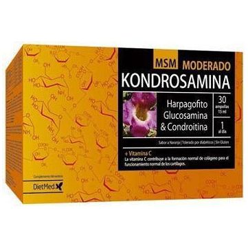 Kondrosamina Msm Moderado 30 Ampollas | Dietmed - Dietetica Ferrer