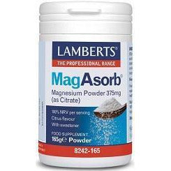 MagAsorb Magnesio en polvo 165 gr | Lamberts - Dietetica Ferrer