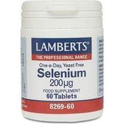 Selenio 200 µg 60 Tabletas | Lamberts - Dietetica Ferrer