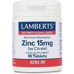 Zinc 15 mg | Lamberts - Dietetica Ferrer