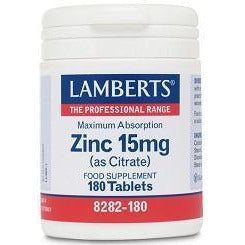 Zinc 15 mg | Lamberts - Dietetica Ferrer