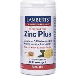 Zinc Plus 100 Pastillas | Lamberts - Dietetica Ferrer