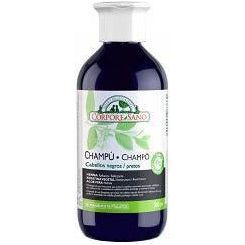 Champu Henna Palo Campeche Cabellos Negros 300 ml | Corpore Sano - Dietetica Ferrer