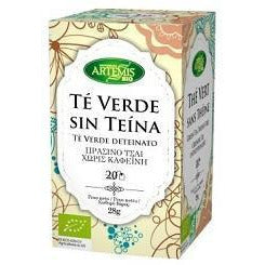 Te Verde sin Teina Bio 20 Filtros | Artemis - Dietetica Ferrer