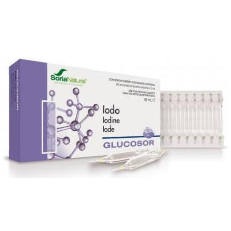 Glucosor Iodo 28 Ampollas | Soria Natural - Dietetica Ferrer