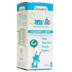 Sananitos Crecimiento y Apetito Jarabe 150 ml | Drasanvi - Dietetica Ferrer