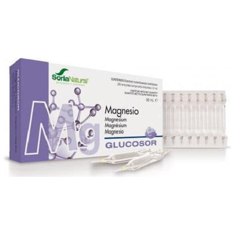 Glucosor Magnesio 28 Ampollas | Soria Natural - Dietetica Ferrer