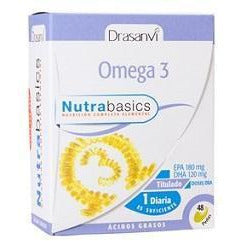 Omega 3 1000 mg 48 Perlas Nutrabasics | Drasanvi - Dietetica Ferrer