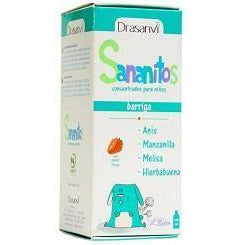 Sananitos Barriga Jarabe 150 ml | Drasanvi - Dietetica Ferrer