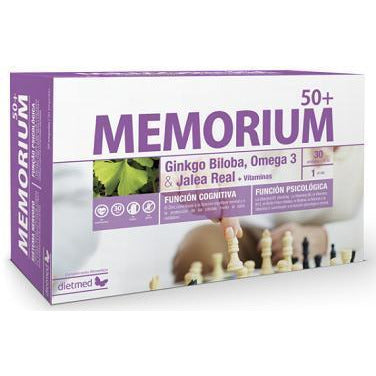 Memorium 50+ 30 Ampollas | Dietmed - Dietetica Ferrer