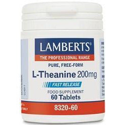 L Teanina 200 mg 60 Tabletas | Lamberts - Dietetica Ferrer