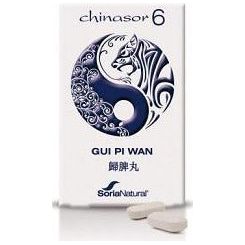 Chinasor 6 Gui Pi Wan 30 Comprimidos | Soria Natural - Dietetica Ferrer