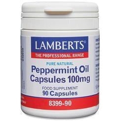 Aceite de Menta 100 mg 90 Capsulas | Lamberts - Dietetica Ferrer