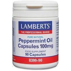 Aceite de Menta 100 mg 90 Capsulas | Lamberts - Dietetica Ferrer