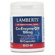 Co Enzima Q10 100mg 60 Capsulas | Lamberts - Dietetica Ferrer