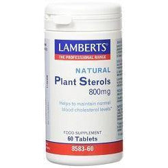Esteroles Vegetales 800mg 60 Comprimidos | Lamberts - Dietetica Ferrer